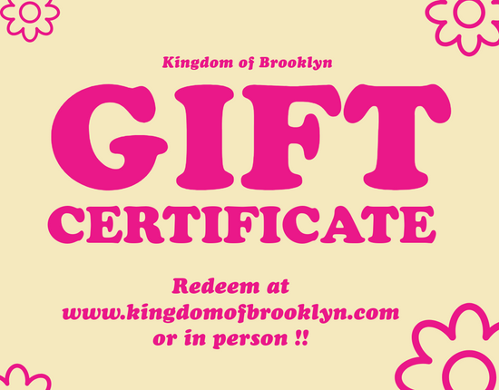 Kingdom of Brooklyn Vintage Gift Card